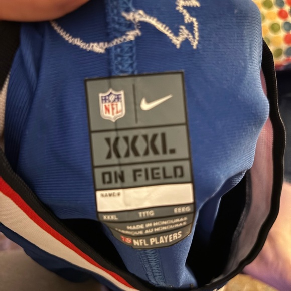 NFL Buffalo Bills Josh Allen Blue On Field Jersey - Picture 3 of 4